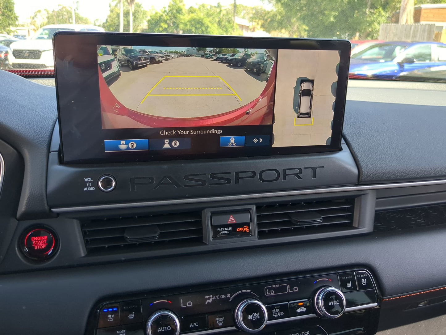 2026+ HONDA PASSPORT 12.3" MATTE SCREEN PROTECTOR