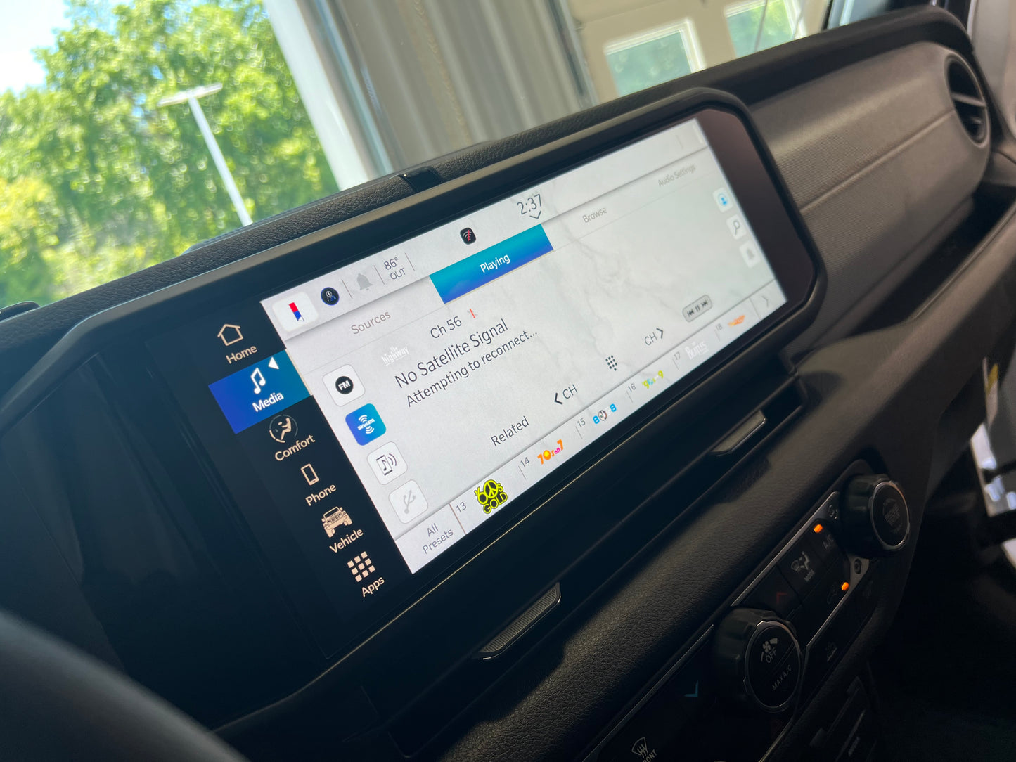 2024+ JEEP WRANGLER 14" MATTE SCREEN PROTECTOR
