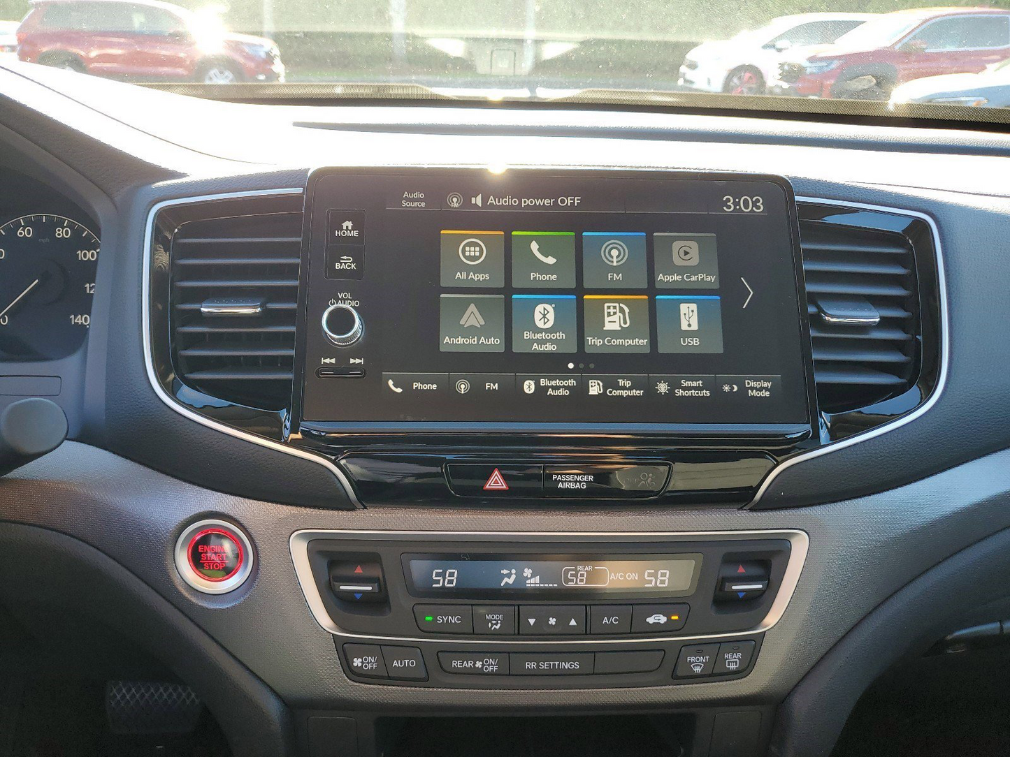2022+ HONDA CIVIC TOURING, TYPE R, SI 9" MATTE SCREEN PROTECTOR