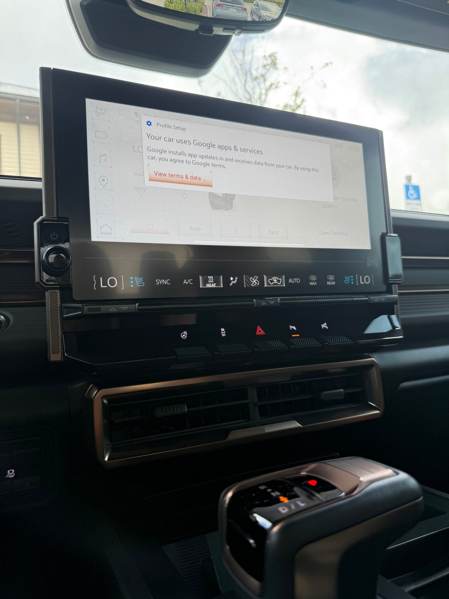 2022+ GMC HUMMER EV 13.4" MATTE SCREEN PROTECTOR