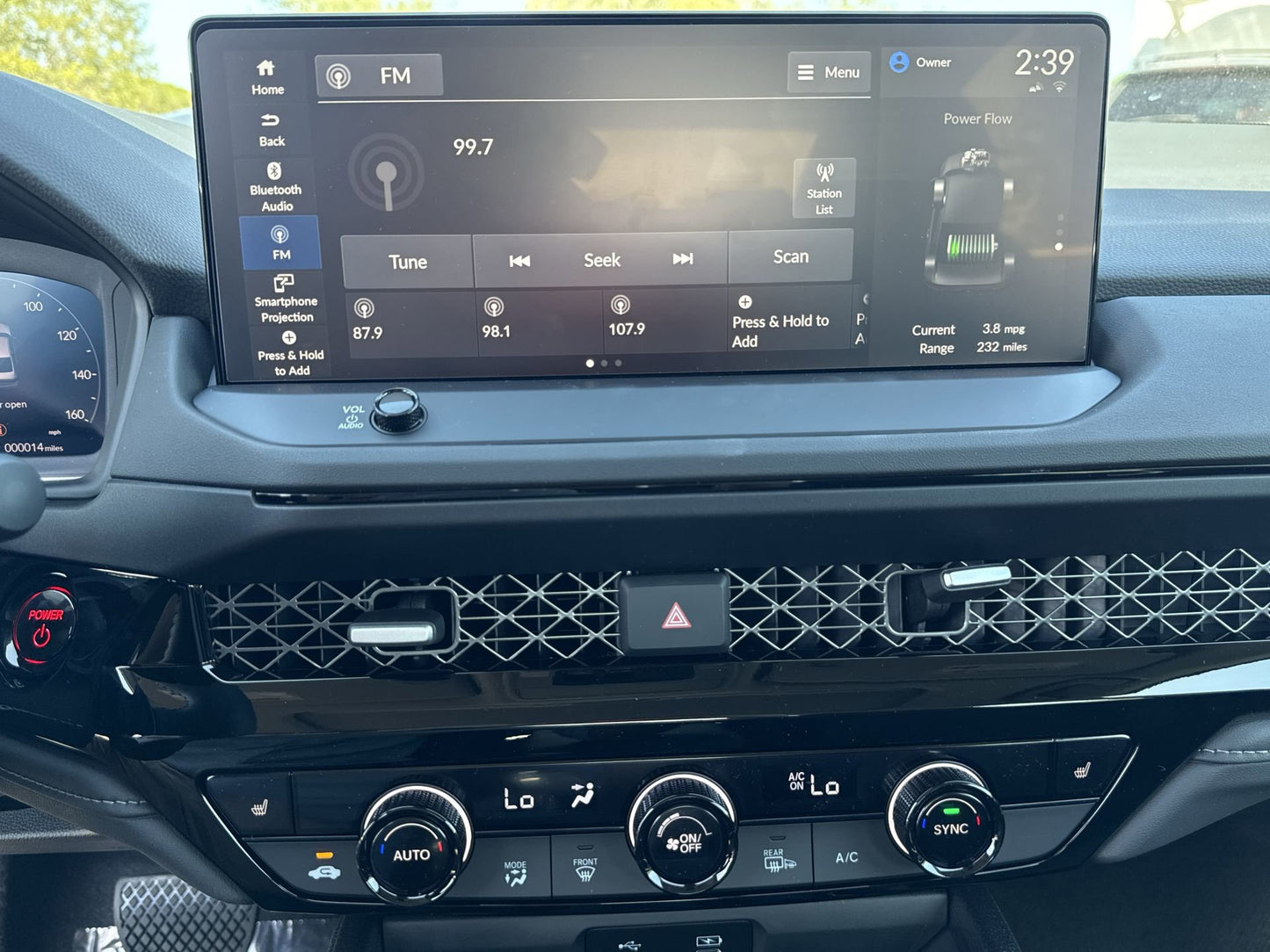 2023+ HONDA ACCORD 12.3" MATTE SCREEN PROTECTOR