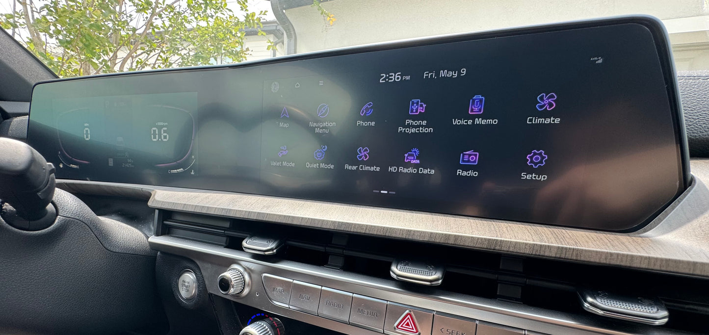 2024+ KIA TELLURIDE 24.6" MATTE SCREEN PROTECTOR
