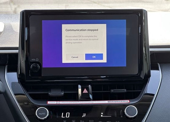 2024+ TOYOTA PRIUS LE, XLE 8" MATTE SCREEN PROTECTOR
