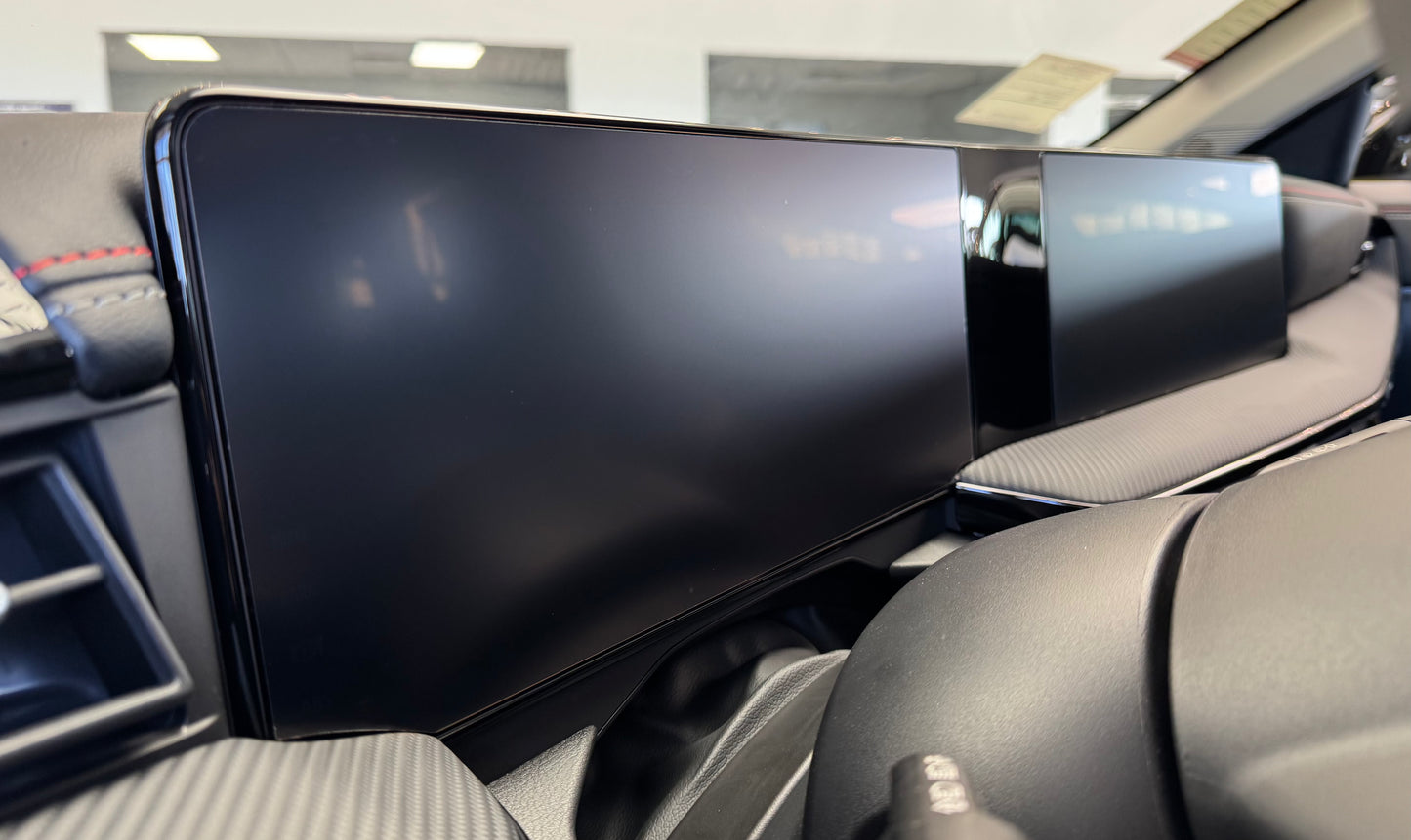 2025+ NISSAN KICKS SV, SR 12.3" DUAL MATTE SCREEN PROTECTOR SET