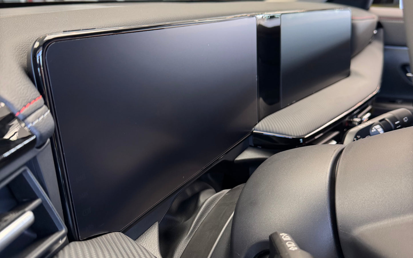 2025+ NISSAN KICKS SV, SR 12.3" DUAL MATTE SCREEN PROTECTOR SET