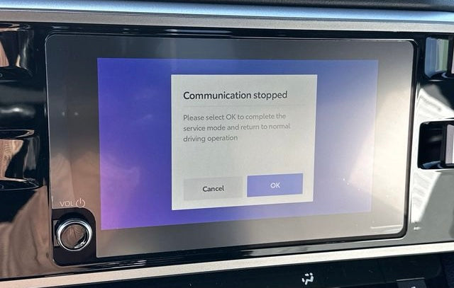 2024+ TOYOTA PRIUS LE, XLE 8" MATTE SCREEN PROTECTOR