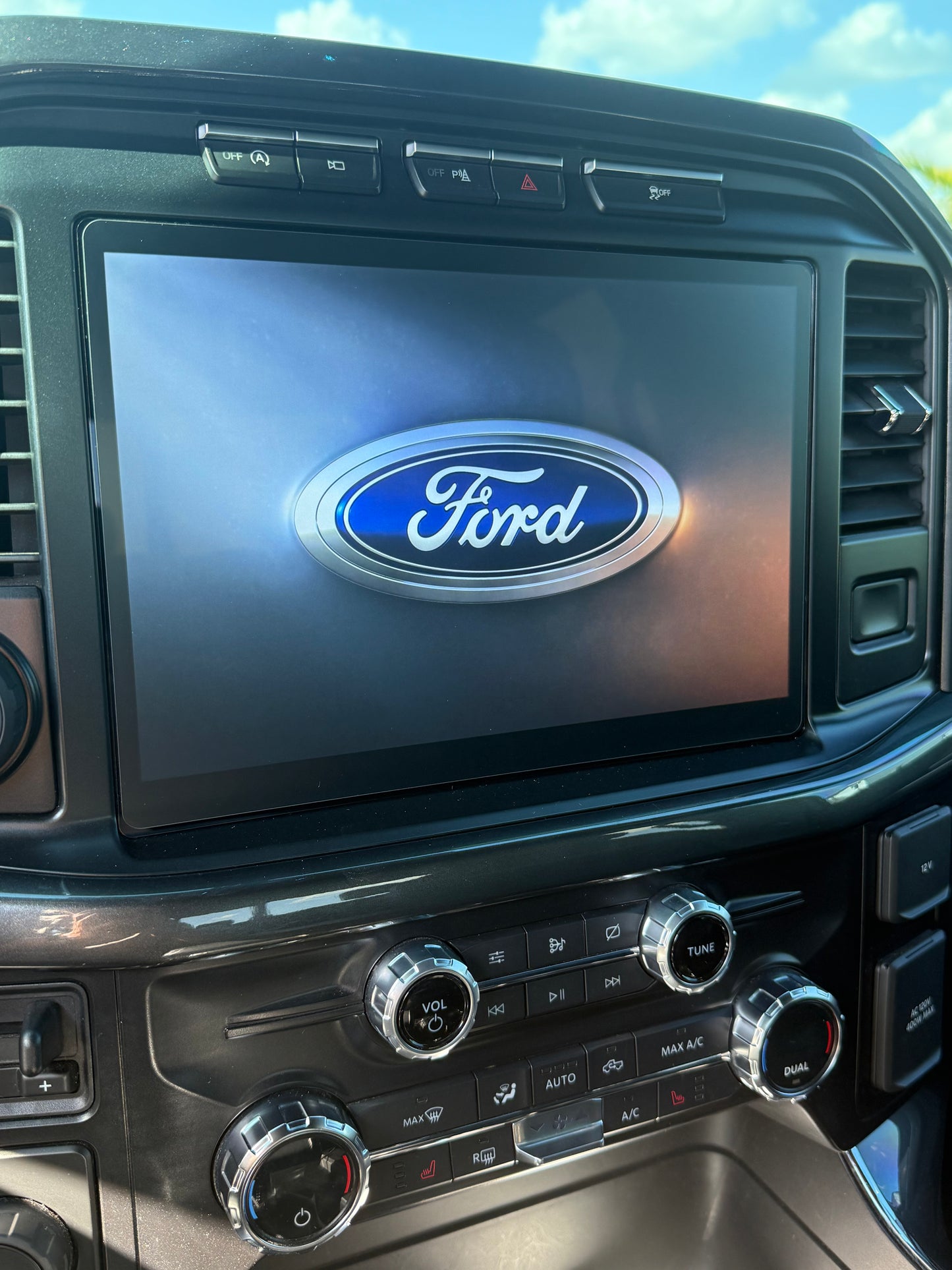 2021+ FORD F-150 12" MATTE SCREEN PROTECTOR