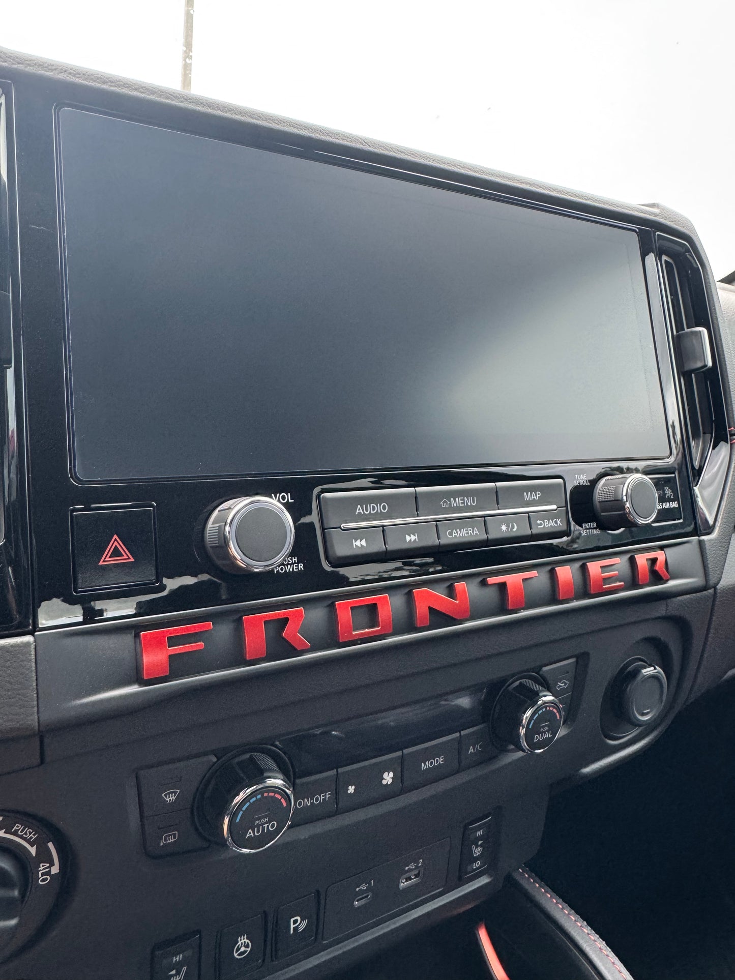 2025+ NISSAN FRONTIER 12.3" MATTE SCREEN PROTECTOR