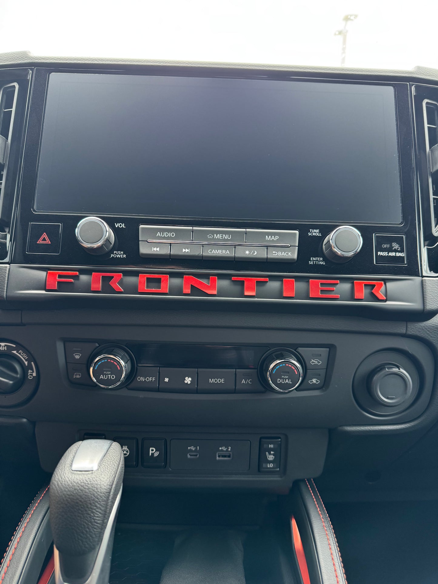 2025+ NISSAN FRONTIER 12.3" MATTE SCREEN PROTECTOR