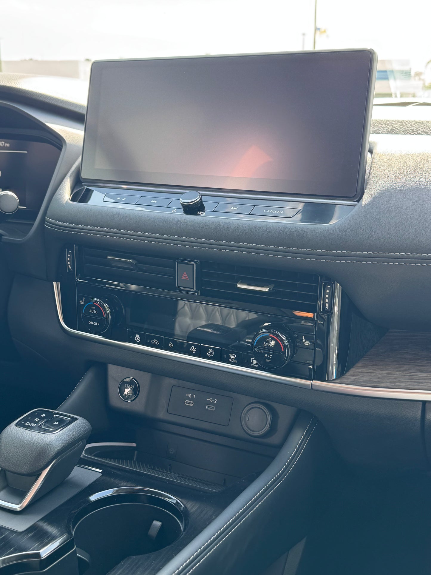 2024+ NISSAN ROGUE 12.3" MATTE SCREEN PROTECTOR