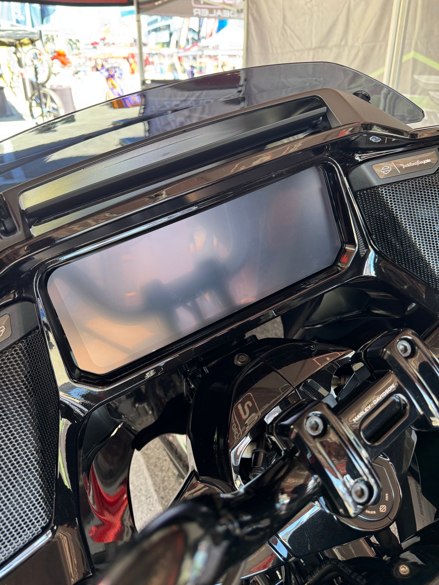 2024+ HARLEY DAVIDSON 12.3" ROADGLIDE MATTE SCREEN PROTECTOR