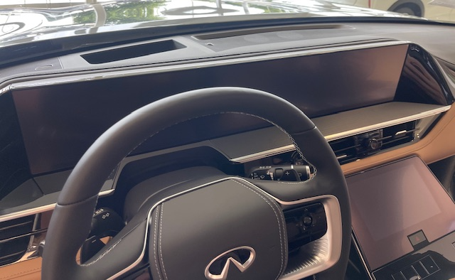 2025+ INFINITI QX80 FRONT MATTE SCREEN PROTECTOR SET