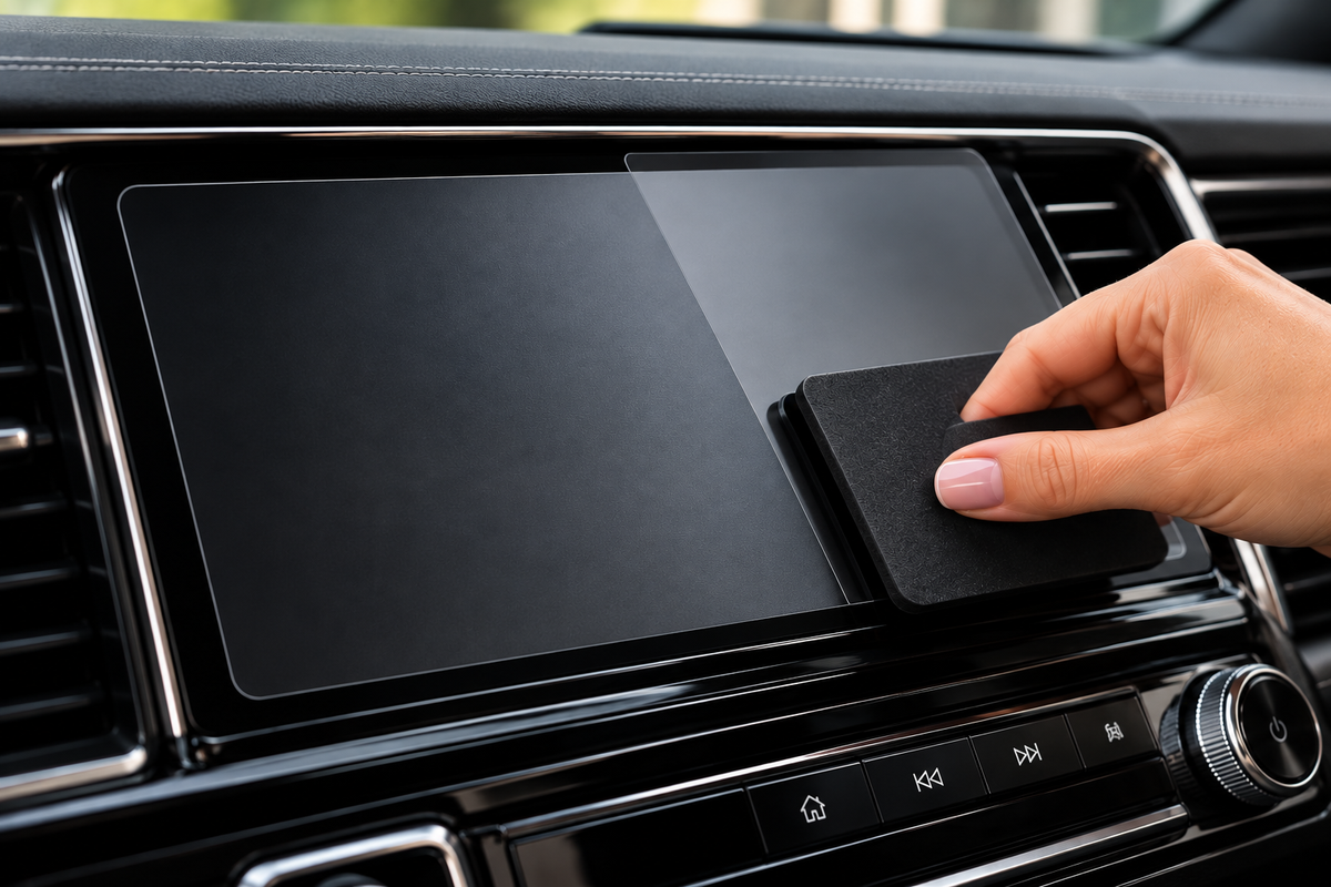 Tech Shield screen protector installation