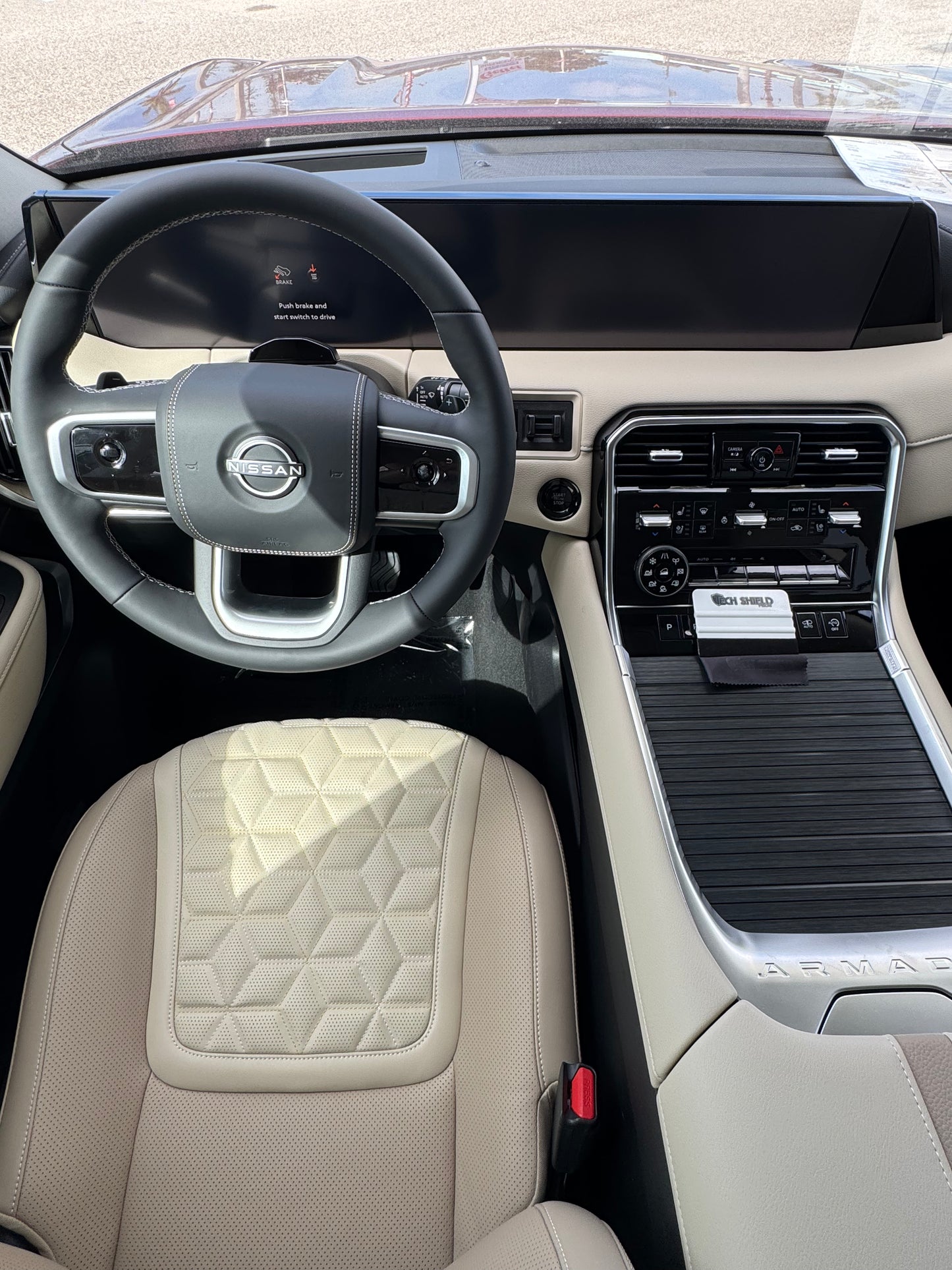 2025+ NISSAN ARMADA ALL-IN-ONE MATTE SCREEN PROTECTOR