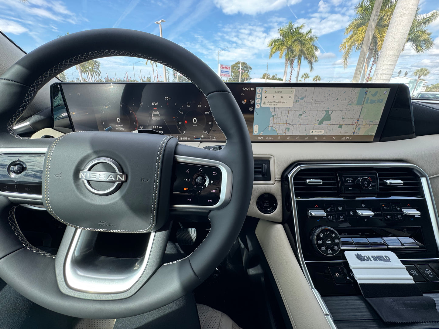 2025+ NISSAN ARMADA ALL-IN-ONE MATTE SCREEN PROTECTOR