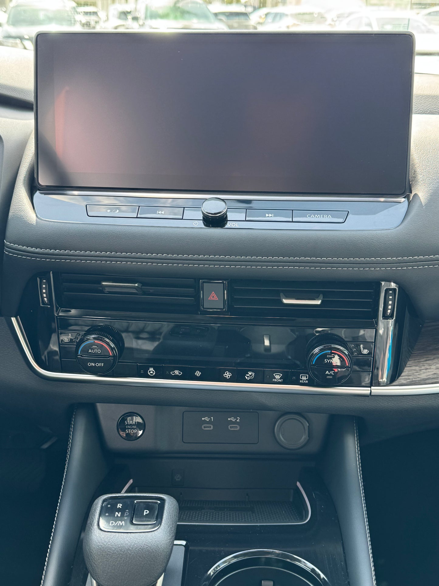 2024+ NISSAN ROGUE 12.3" MATTE SCREEN PROTECTOR