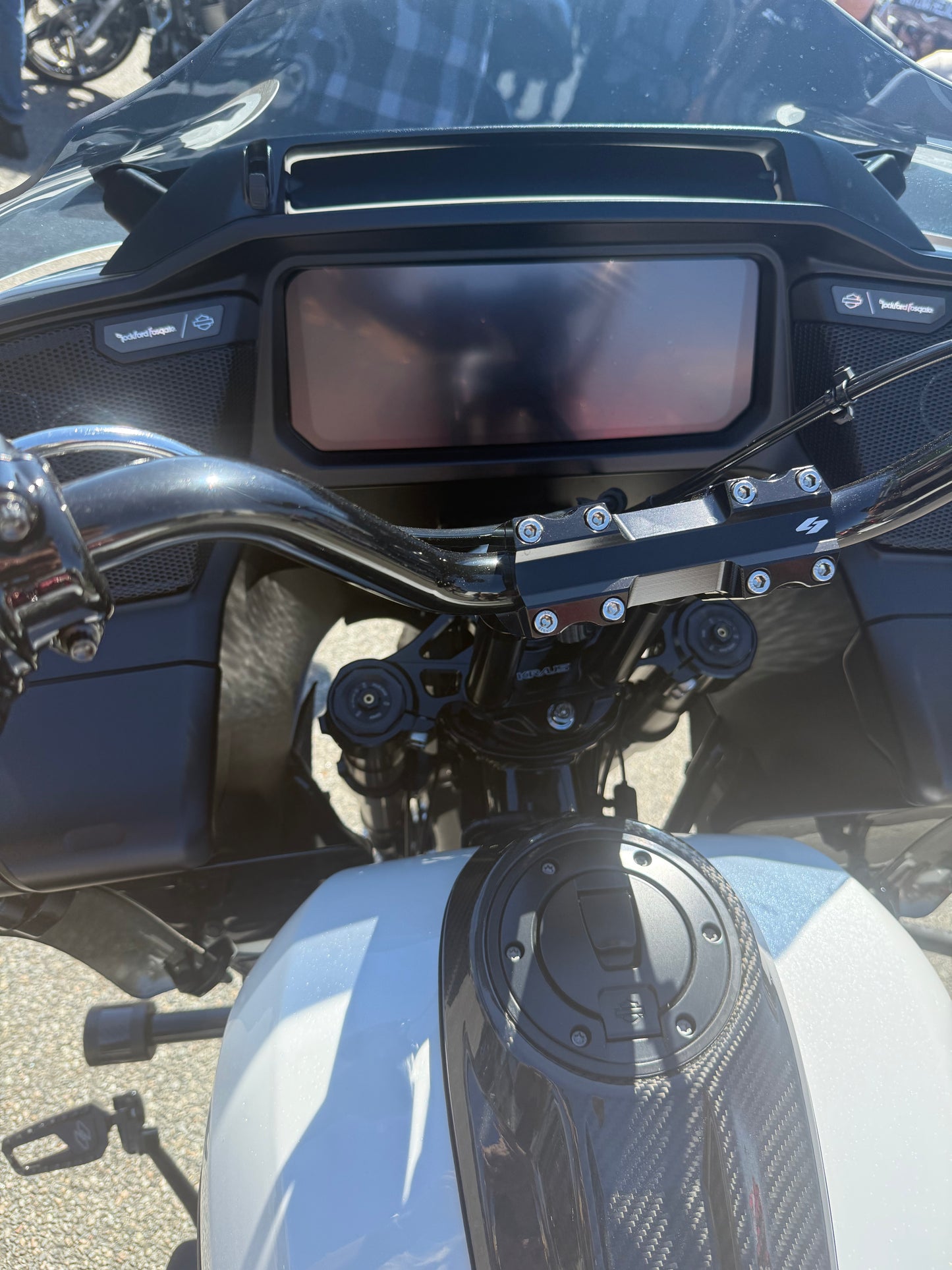 2024+ HARLEY DAVIDSON 12.3" ROADGLIDE MATTE SCREEN PROTECTOR